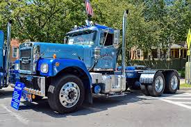 Image result for Brockway Light Blue 1948 Truck