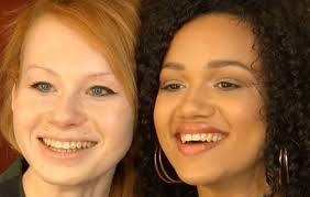 Black and White Twins"