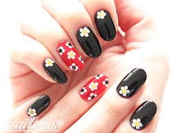 All seasonal ans casual nail art. Black Nail Designs Nailbees