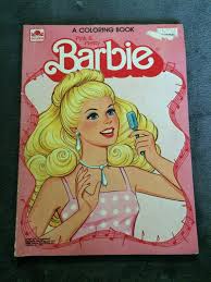 Vintage Barbie Pink And Pretty Coloring Book 1983 Barbie Coloring Pages Vintage Coloring Books Barbie Coloring