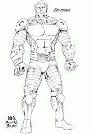 The most intelligent picture ever taken: X Men Colossus Coloring Pages Coloring Home