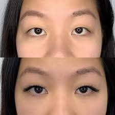 Brow lamination, also called brow sculpt or brow lift, is essentially a perm for your eyebrows. Lash Extensions Asian Eyes Specialised Patented Technique