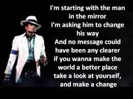 Garrett caught ballard's attention with some lyrics about a man looking in the mirror. Michael Jackson Man In The Mirror Lyrics Hq Youtube
