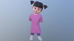 She's sulley's human best friend. Boo From Monsters Inc 3d Printable Model Cgtrader