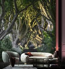 Wallpaper Forest Design Living Room Design Large Photo Wall Mural Vinyl Self Adhesive Wall Murals Forest Design Forest Wallpaper