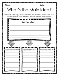 Graphic Organizer What S The Main Idea Graphic Organizers Reading Classroom Main Idea