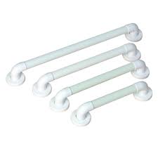 Secure, continuous, graspable handrailings, grabrails or grab bars, require more than a secure mounting and must except that at water closets for children's use complying with 604.9, grab bars shall be installed in a horizontal position 18 inches (455 mm). Grab Rail 18 Inch 45 Cm White Unicare Ltd