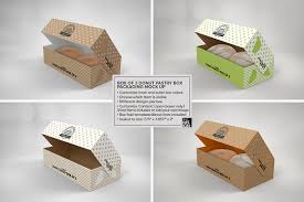 Box mockup are quite popular over the web, that's why i decided to create another one. Vol 11 Food Box Packaging Mockups Creative Photoshop Templates Creative Market