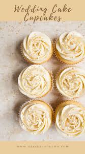 Wedding Cake Cupcakes Wedding Cupcakes Dessert For Two In 2020 Wedding Cake Recipe Wedding Cake Recipe Almond Wedding Cakes With Cupcakes