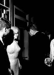 Marilyn Monroe And John F Kennedy After She Sang Happy Birthday 1962 Jfk And Marilyn Marilyn Monroe And Jfk Marilyn