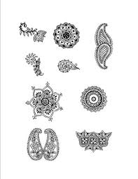 Phoenix bird emblem drawn in tattoo style. Free Henna Body Art Tattoo Designs Henna Blog Spot