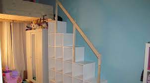 Hochbett loft betten schlafzimmerideen fur kleine raume treppe selber bauen. Fertige Treppe Mit Gelander Altbau Hochbett Treppe Selber Bauen Hochbett Selber Bauen