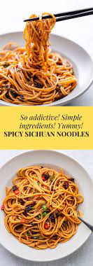 So Tasty And Easy To Make This Spicy Sichuan Noodles With Garlic Chili Oil Dish Is Incredibly Delicious It S The Perfec Recipes Spicy Recipes Cooking Recipes