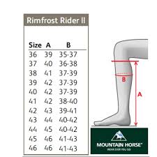 Mountain Horse Rimfrost Rider Ii Adult Riding Boots Black