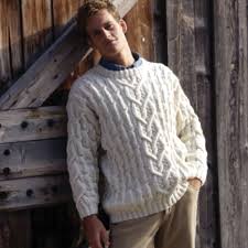 Patons Cables And Texture Decor S Cable Knit Sweater Pattern Sweater Knitting Patterns Cable Knit Sweater Pattern Free