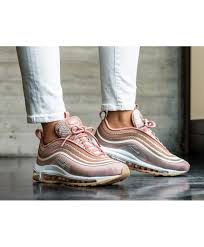 Nike Air Max 97 Black And Rose Gold Nike Air Max 97 Fashion Rose Gold Trainers Cheap Sale Basket Nike Rose Gold Trainers Gold Trainers