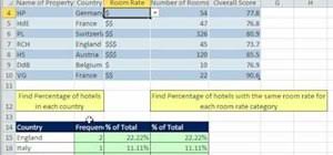 For example, 10% of 100 is 0.1 * 100 = 10. How To Find The Percentage Of Total From A Db Set In Excel Microsoft Office Wonderhowto