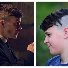 Peaky blinders hair styles using hairbond. Boy 12 Removed From Class And Given Detention For His Peaky Blinders Haircut Manchester Evening News