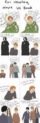 Ron Was My Favorite Of The Trio In The Books Fleur Luna Bill And The Twins Were My Other Spirit A Harry Potter Jokes Harry Potter Universal Books Vs Movies