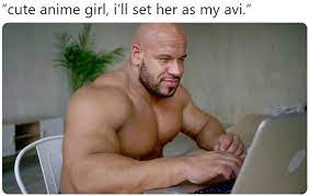 Buff Guys Typing On Laptops Why Yes How Could You Tell Know Your Meme