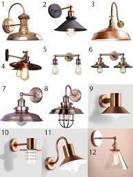 Trendy Copper Light Fixtures Design Dazzle