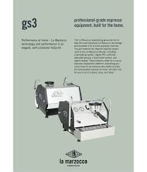 Coffee maker la marzocco strada manuallines. Espresso Machine La Marzocco Gs3 Dabov Specialty Coffee