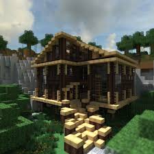 We are going to make a large minecraft house, all you need is a world in creative, or if you manage to get very much concrete white blocks. Modern Wood House Minecraft Modern Modern Minecraft Houses Minecraft Mansion