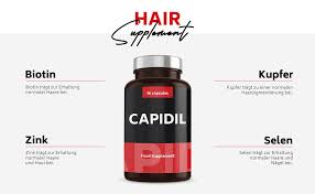 The researchers conclude that low serum copper levels may play a significant role in premature graying of hairs. Capidil Hair Capsules With Biotin Zinc Selenium Copper Iron And Vitamins Hair Vitamins For Men Women 90 Capsules Amazon De Beauty