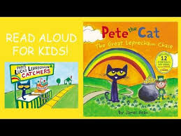 Pete The Cat The Great Leprechaun Chase St Patrick S Day Book Read Aloud For Kids Youtube Pete The Cat Day Book Read Aloud