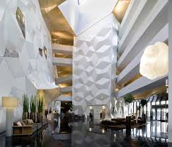 Wall Cladding Design Materials The Many Faces Of Aluminum Panels Commercial Interior Design Interior Design Jobs Hotel Lobby Design