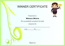 Brand new online quizzes are waiting for you. Winner Certificate Template 40 Word Templates For Competitions Contests Demplates