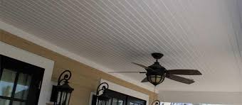 Versatex Beadboard Porch Ceiling Beadboard Porch Ceiling Ceiling Fan
