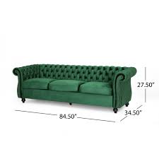 Great prices and selection of chesterfield couch. Somerville Chesterfield Tufted Velvet Sofa By Christopher Knight Home On Sale Overstock 24242295