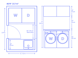 Contemporary warehouse apartment in collingwood. Laundry Room Layouts Dimensions Drawings Dimensions Com
