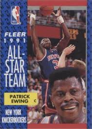 1991 Fleer Patrick Ewing #4