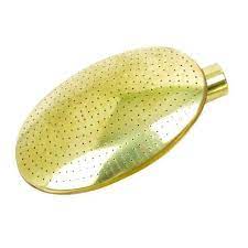 If you see water escaping, tighten the sprinkler head or add an extra layer of thread seal tape until the leak stops. Haws Oval Brass Replacement Rose Fine Spray No 2 3 Indoor Watering Can Indoor Watering Canning