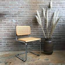 vintage buisframe stoel webbing nieuw binnen meutt vintage interior webshop voor vintage interieur producten stoelen vintage stoelen vintage interieur