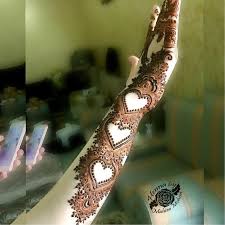 Beautiful Heart Style Henna Designs For Arm Hands Engagement Mehndi Designs Wedding Mehndi Designs Mehndi Designs