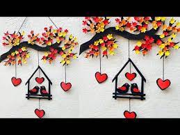 I saw these carrots on pinterest and had to make some of my own! Diy Wall Hanging Craft Ideas Wall Decoration Ideas Love Birds Wall Hanging Paper Crafts Yo In 2021 Diy Wall Hanging Crafts Wall Hanging Crafts Diy Resin Crafts
