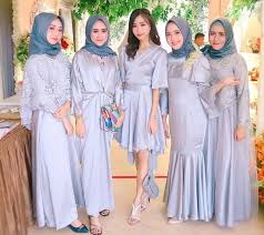 Dari dress, gamis, hingga gaun pesta dress brokat maroon dress. 100 Inspirasi Model Baju Gamis Brokat Terbaru 2019 Kekinian Dan Modern Wikipie Co Id Model Pakaian Wanita Model Baju Wanita Pakaian Pesta