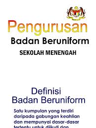 Sekolah menengah kesetanan is an animarion series trailer, which created as an end of studies animation from bina nusantara. 35939667 Badan Beruniform