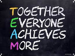 Caryn stringfield feb 3, 2021. Together Everyone Achieves More T E A M Tin Sign 30 5cm X 40 7cm Buy Online Good Teamwork Chalkboard Quotes Teamwork Quotes
