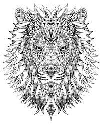 Mandala à imprimer aux formes géométriques simples. Tete Lion Coloriages D Animaux Mandalas Zen From Animaux Mandala Coloriage Dessin Source Www Mandalas Grat Lion Coloriage Coloriage Mandala Coloriage Animaux