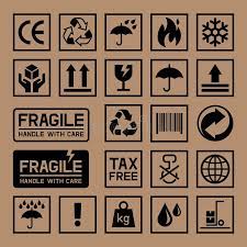Carton Cardboard Box Icons Vector Illustration Ad Box Cardboard Carton Illustration Vector Ad Box Packaging Design Carton Design Box Icon