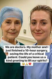 Surgeons share relief after saving patient