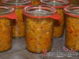 Zucchinirelish Mit Knoblauch Und Chili Rezept Zum Einkochen Rezept Chili Rezepte Einkochen Gemuse Einmachen