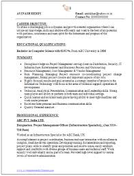 bachelor in computer science resume