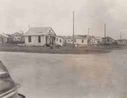 Corner View Of Damaged Houses April 18 1947 Houses One Mile From Explosion Texas City Disaster Photographs 1 Texas City Explosion Texas City Texas History