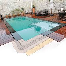 Sorties de bain pour piscine. Piscines Coques Option Miroir Generation Piscine