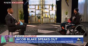 Michael strahan's time on daytime television has faced some ups and downs over the years, but good morning america viewers had every reason to the former football star and current good morning america host has been absent from the morning talk show all week, however, and now the reason. Jacob Blake Interviewed For Good Morning America By Michael Strahan